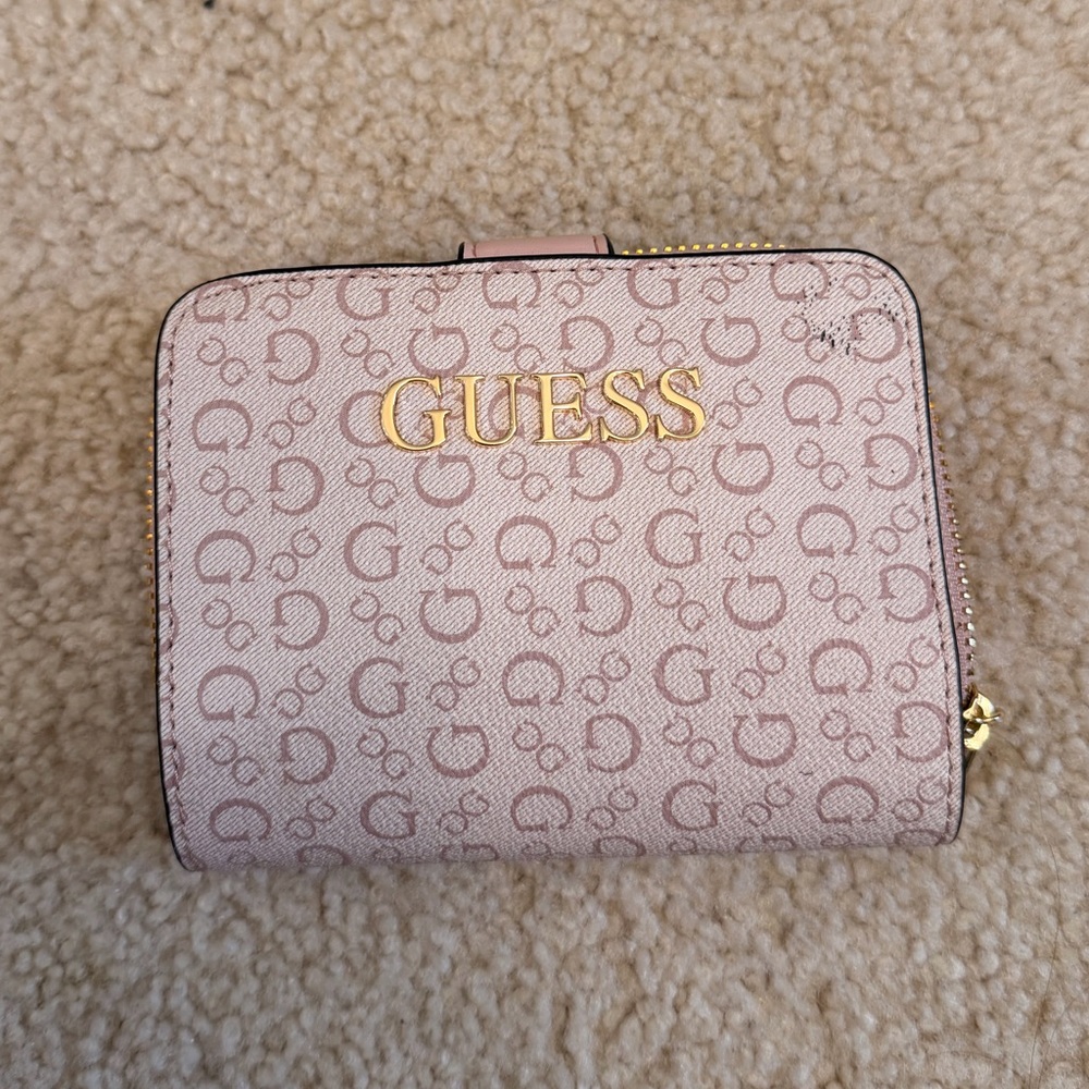 Guess Blush Monogram Wallet